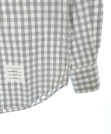THOM BROWNE（トムブラウン）カジュアルシャツ グレー サイズ:0(XS位) メンズ/2200679712046