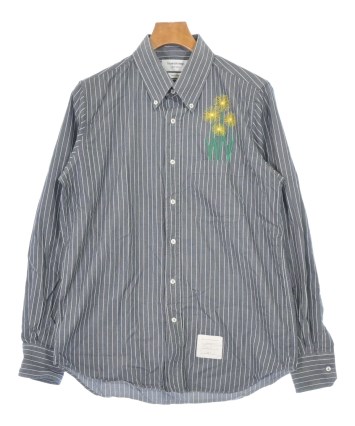 THOM BROWNE トムブラウン シャツ Tシャツ グレー 男女兼用 THOM BROWNE（トム ブラウン） THOM BROWNE. クルーネック Tシャツ