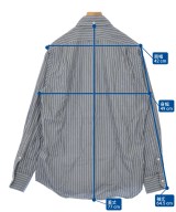 THOM BROWNE（トムブラウン）カジュアルシャツ グレー サイズ:3(L位) メンズ/2200678853023