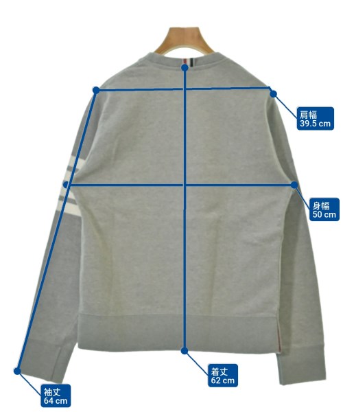 THOM BROWNE（トムブラウン）スウェット グレー サイズ:2(M位) レディース/2200680475039