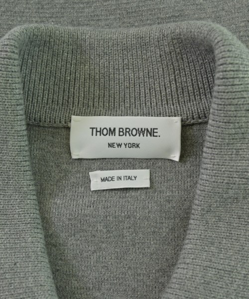 THOM BROWNE（トムブラウン）ニット・セーター グレー サイズ:5(XXL位) メンズ/2200680514073