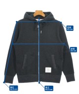 THOM BROWNE（トムブラウン）パーカー 黒 サイズ:1(S位) メンズ/2200680275028