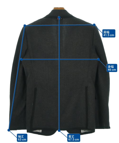 THOM BROWNE（トムブラウン）テーラードジャケット グレー サイズ:-(XS位) メンズ/2200680925015