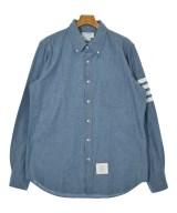 THOM BROWNE（トムブラウン）カジュアルシャツ 青 サイズ:4(XL位) メンズ/2200681110014