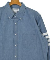 THOM BROWNE（トムブラウン）カジュアルシャツ 青 サイズ:4(XL位) メンズ/2200681110014