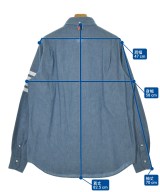 THOM BROWNE（トムブラウン）カジュアルシャツ 青 サイズ:4(XL位) メンズ/2200681110014