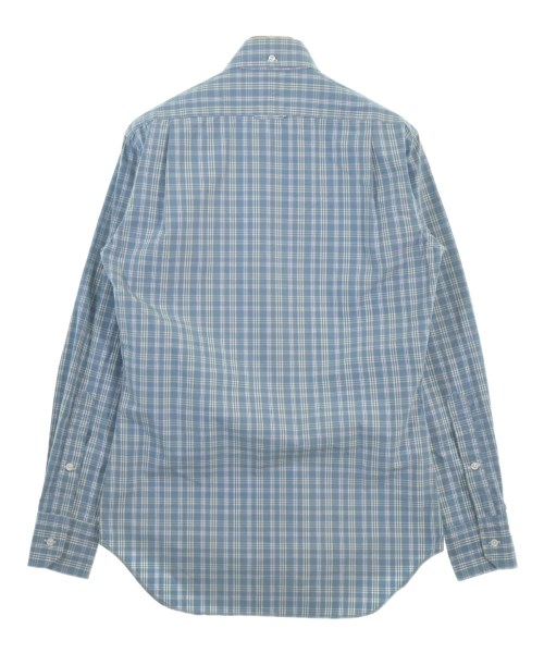 THOM BROWNE（トムブラウン）カジュアルシャツ 青 サイズ:1(S位) メンズ/2200681908185