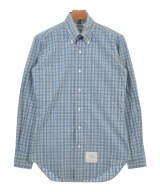 THOM BROWNE（トムブラウン）カジュアルシャツ 青 サイズ:1(S位) メンズ/2200681908185