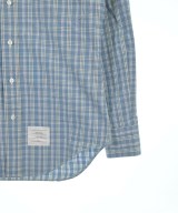 THOM BROWNE（トムブラウン）カジュアルシャツ 青 サイズ:1(S位) メンズ/2200681908185