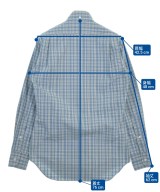 THOM BROWNE（トムブラウン）カジュアルシャツ 青 サイズ:1(S位) メンズ/2200681908185