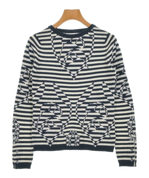 THOM BROWNE(トムブラウン)ニット・セーター 紺 サイズ:-(S位)/2200675236058