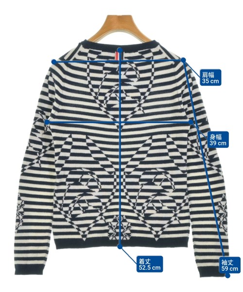 THOM BROWNE（トムブラウン）ニット・セーター 紺 サイズ:-(S位) レディース/2200675236058