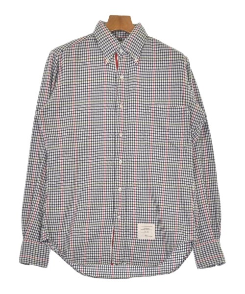 THOM BROWNE(トムブラウン)カジュアルシャツ 青 サイズ:2(M位)/2200695501044