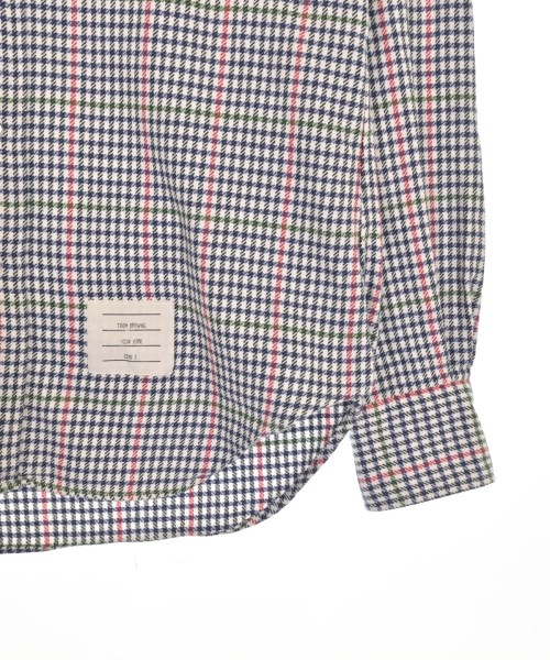 THOM BROWNE（トムブラウン）カジュアルシャツ 青 サイズ:2(M位) メンズ/2200695501044