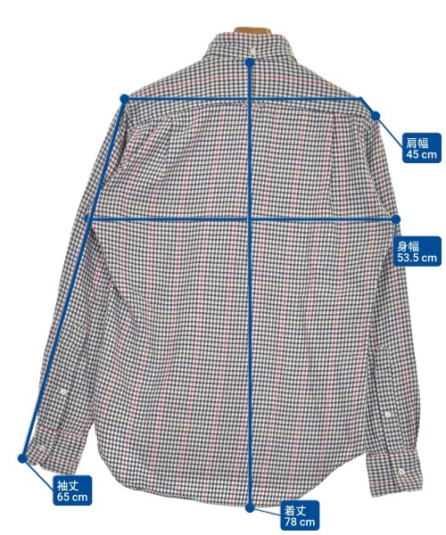 THOM BROWNE（トムブラウン）カジュアルシャツ 青 サイズ:2(M位) メンズ/2200695501044