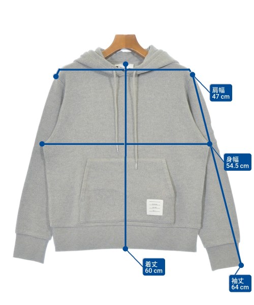 THOM BROWNE（トムブラウン）パーカー グレー サイズ:2(M位) メンズ/2200695822095