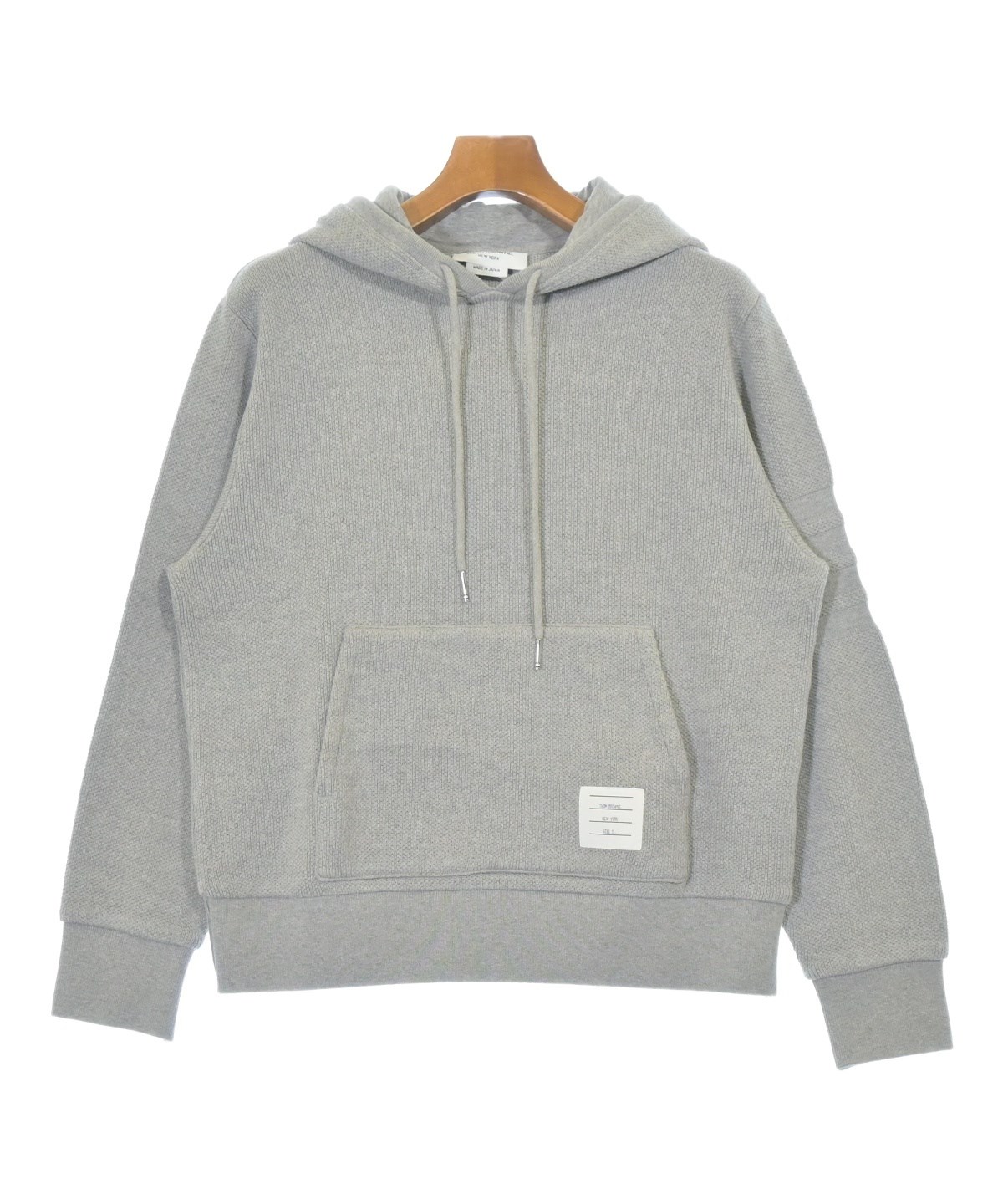 トムブラウン　パーカー　サイズ2 グレー THOM BROWNE（トムブラウン）パーカー グレー サイズ:2(M位) メンズ