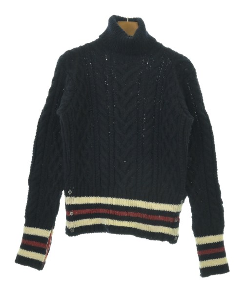 THOM BROWNE(トムブラウン)ニット・セーター 紺 サイズ:2(M位)/2200695658045