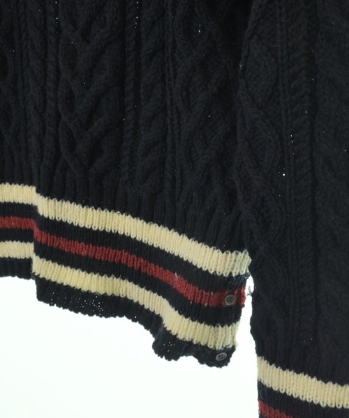 THOM BROWNE（トムブラウン）ニット・セーター 紺 サイズ:2(M位) メンズ/2200695658045