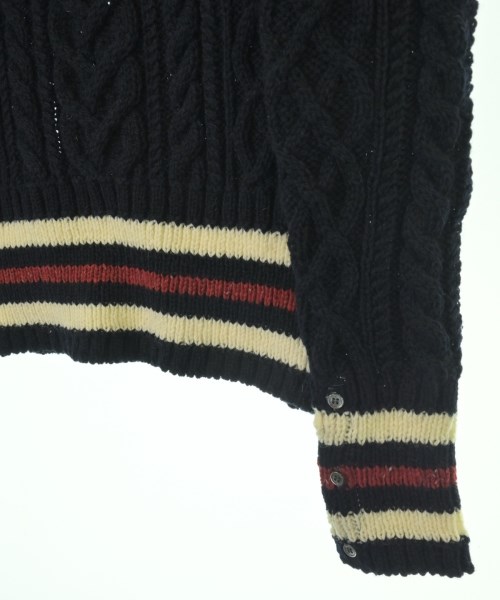 THOM BROWNE（トムブラウン）ニット・セーター 紺 サイズ:2(M位) メンズ/2200695658045