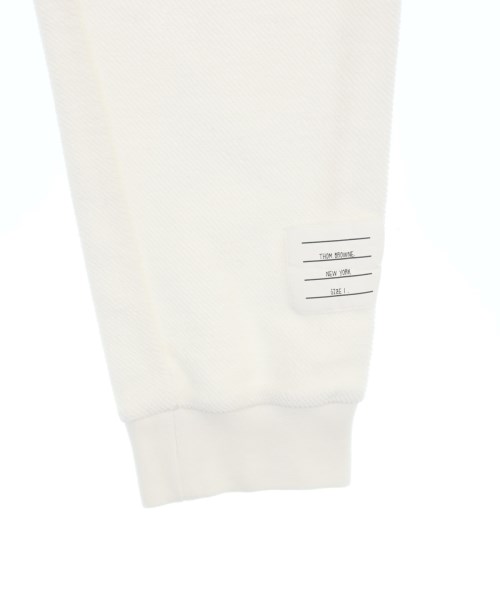 THOM BROWNE（トムブラウン）スウェットパンツ 白 サイズ:1(S位) メンズ/2200696640193