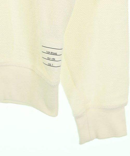 THOM BROWNE（トムブラウン）スウェット 白 サイズ:3(L位) メンズ/2200696640209
