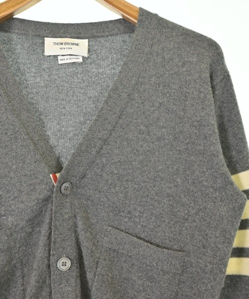 THOM BROWNE（トムブラウン）カーディガン グレー サイズ:2(M位) メンズ/2200698178052