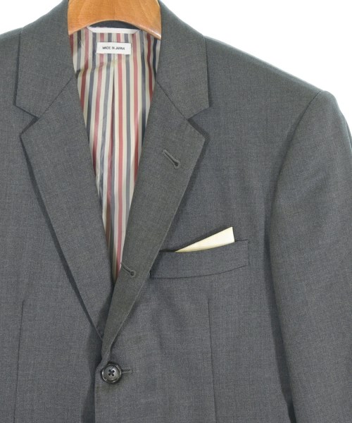 THOM BROWNE（トムブラウン）テーラードジャケット グレー サイズ:0(XS位) メンズ/2200698178069