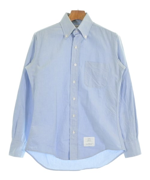 THOM BROWNE(トムブラウン)カジュアルシャツ 青 サイズ:1(S位)/2200698178083