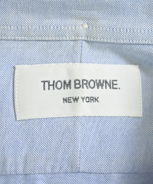THOM BROWNE（トムブラウン）カジュアルシャツ 青 サイズ:1(S位) メンズ/2200698178083