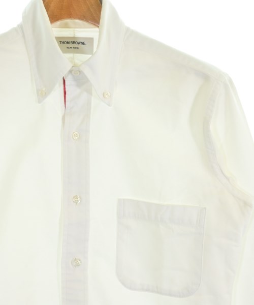 THOM BROWNE（トムブラウン）ドレスシャツ 白 サイズ:1(S位) メンズ/2200698178090