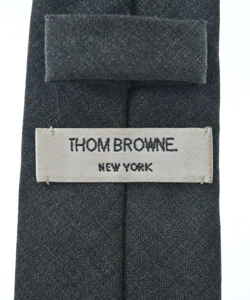 THOM BROWNE（トムブラウン）ネクタイ グレー サイズ:- メンズ/2200698178106