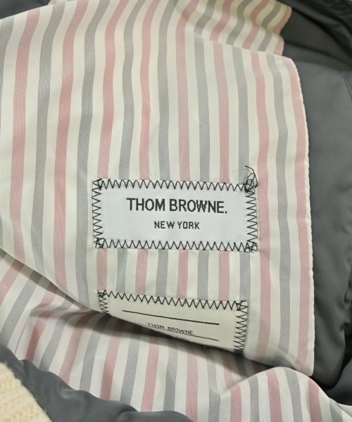 THOM BROWNE（トムブラウン）ダウンジャケット/ダウンベスト グレー サイズ:1(S位) メンズ/2200698270015