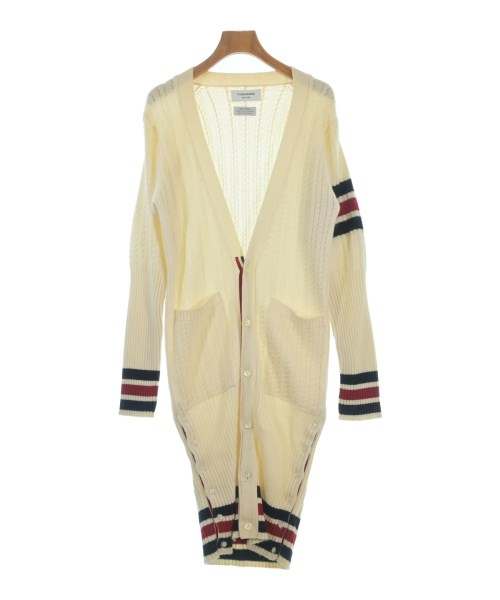 THOM BROWNE(トムブラウン)カーディガン 白 サイズ:M/2200697936547