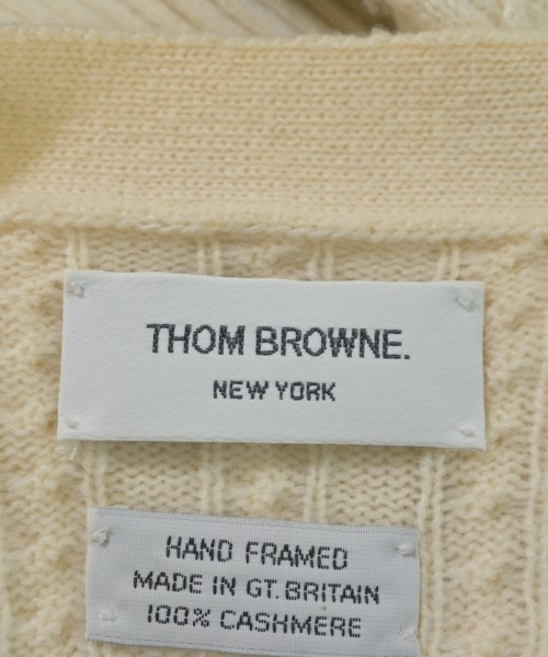 THOM BROWNE（トムブラウン）カーディガン 白 サイズ:M レディース/2200697936547