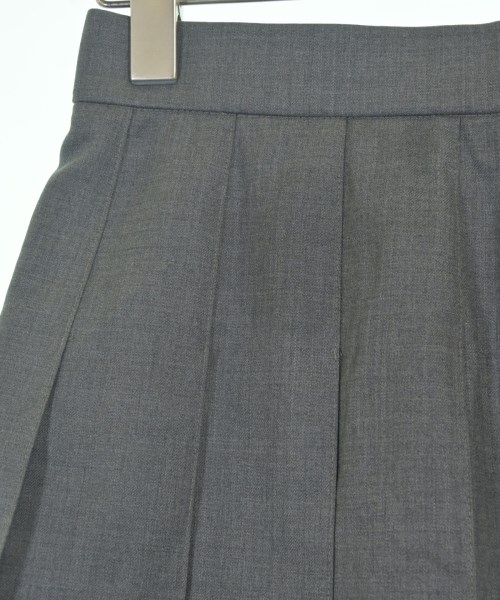 THOM BROWNE（トムブラウン）ミニスカート グレー サイズ:34(XXS位) レディース/2200698440012