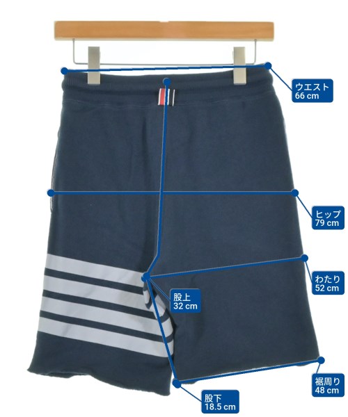 THOM BROWNE（トムブラウン）ショートパンツ 紺 サイズ:-(M位) レディース/2200698747029