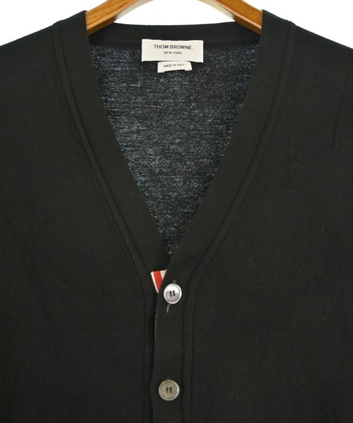 THOM BROWNE（トムブラウン）カーディガン 黒 サイズ:2(M位) メンズ/2200654922033