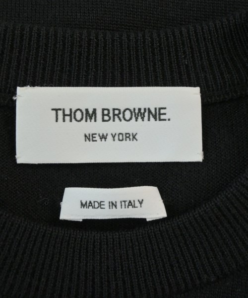 THOM BROWNE（トムブラウン）ニット・セーター 黒 サイズ:0(XS位) メンズ/2200655274056