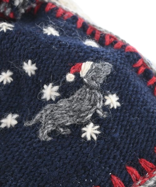 THOM BROWNE（トムブラウン）ニットキャップ・ビーニー グレー サイズ:O/S メンズ/2200655274070