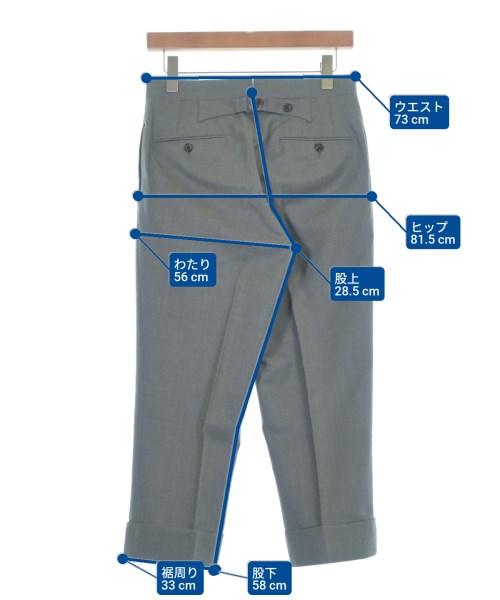 THOM BROWNE（トムブラウン）ビジネス グレー サイズ:0/0(XS位) メンズ/2200656235117