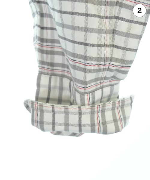 THOM BROWNE（トムブラウン）カジュアルシャツ 白 サイズ:1(S位) メンズ/2200656235124