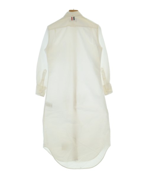 THOM BROWNE（トムブラウン）シャツワンピース 白 サイズ:38(S位) レディース/2200657124014