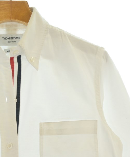 THOM BROWNE（トムブラウン）シャツワンピース 白 サイズ:38(S位) レディース/2200657124014