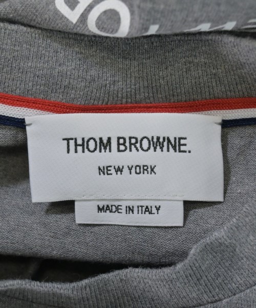 THOM BROWNE（トムブラウン）Tシャツ・カットソー グレー サイズ:36(XS位) レディース/2200657209148