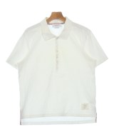 THOM BROWNE（トムブラウン）ポロシャツ 白 サイズ:3(L位) メンズ/2200657706036