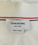 THOM BROWNE（トムブラウン）ポロシャツ 白 サイズ:3(L位) メンズ/2200657706036