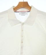 THOM BROWNE（トムブラウン）ポロシャツ 白 サイズ:3(L位) メンズ/2200657706036