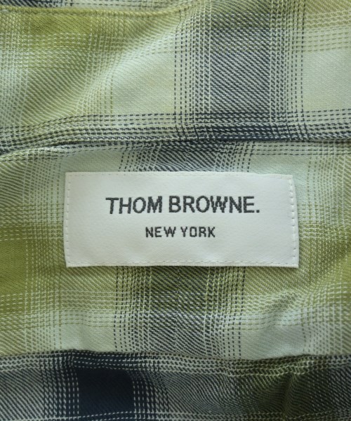 THOM BROWNE（トムブラウン）カジュアルシャツ グレー サイズ:1(S位) メンズ/2200658214028
