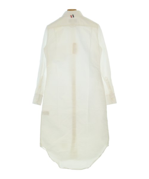 THOM BROWNE（トムブラウン）シャツワンピース 白 サイズ:40(M位) レディース/2200658867019
